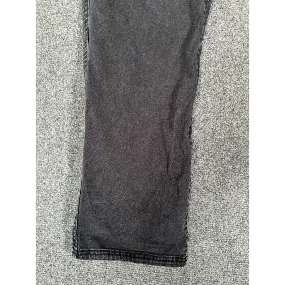 Legendary‎ Outfitters Canvas Pants Mens 38x32 Black Outdoor Hiking Work Stretch